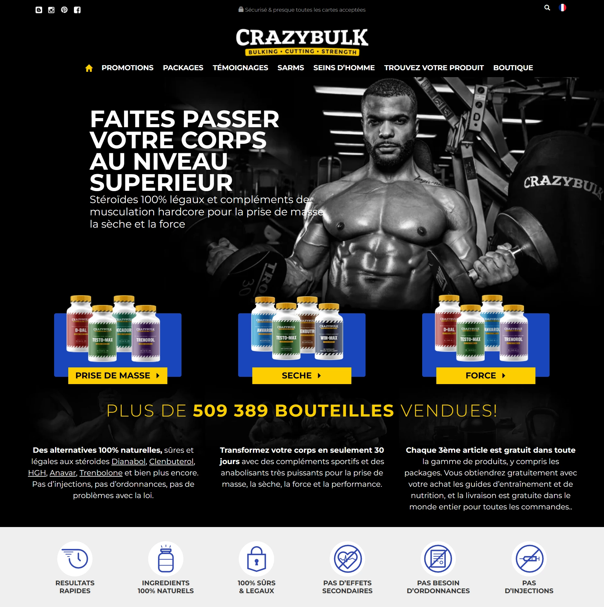 Obtenir les meilleurs stéroïdes légaux