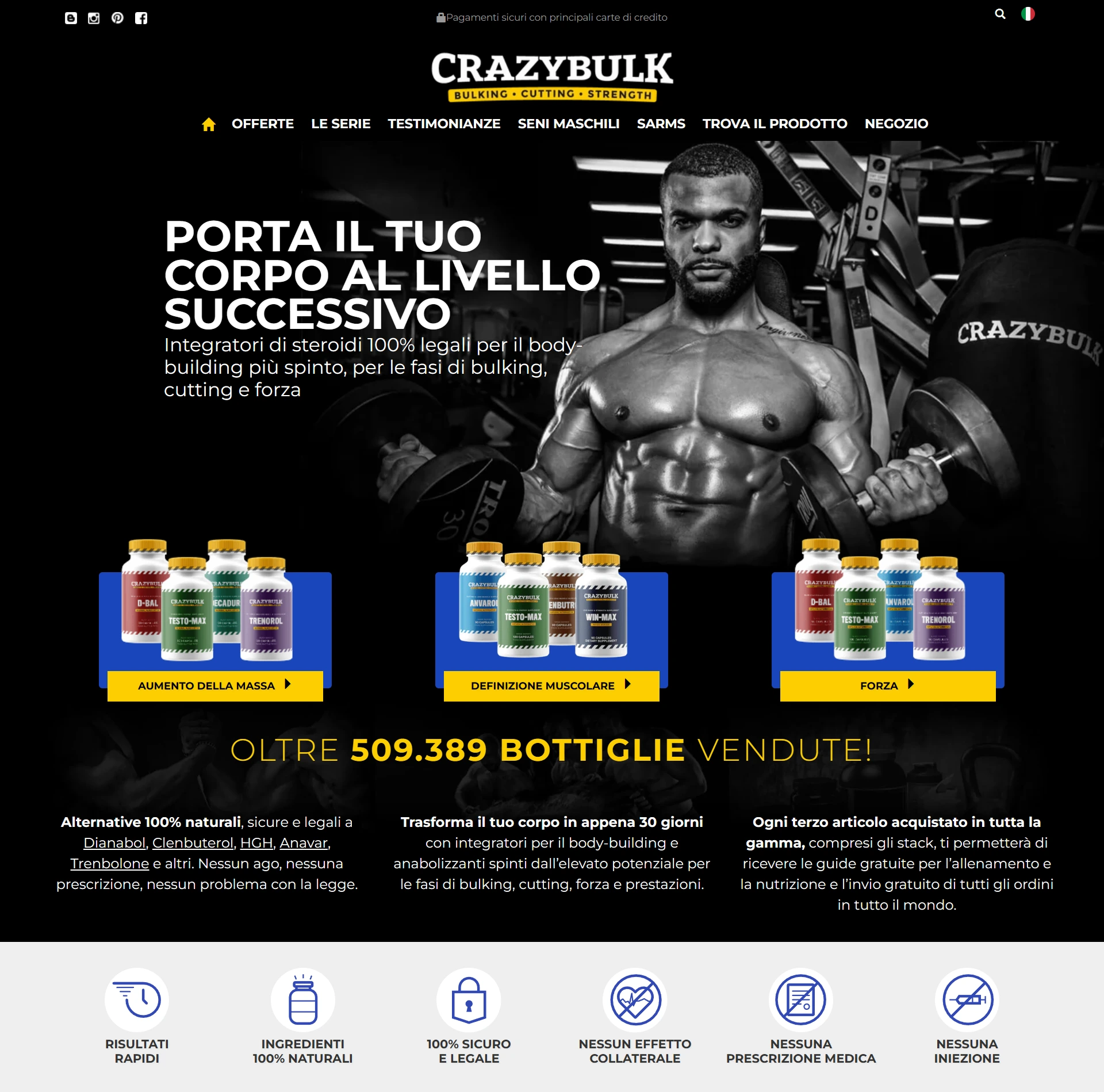 Ottieni i migliori stack di steroidi legali