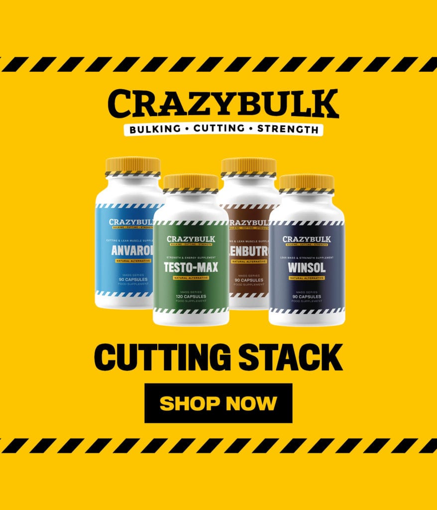 crazybulkの切断の積み重ね